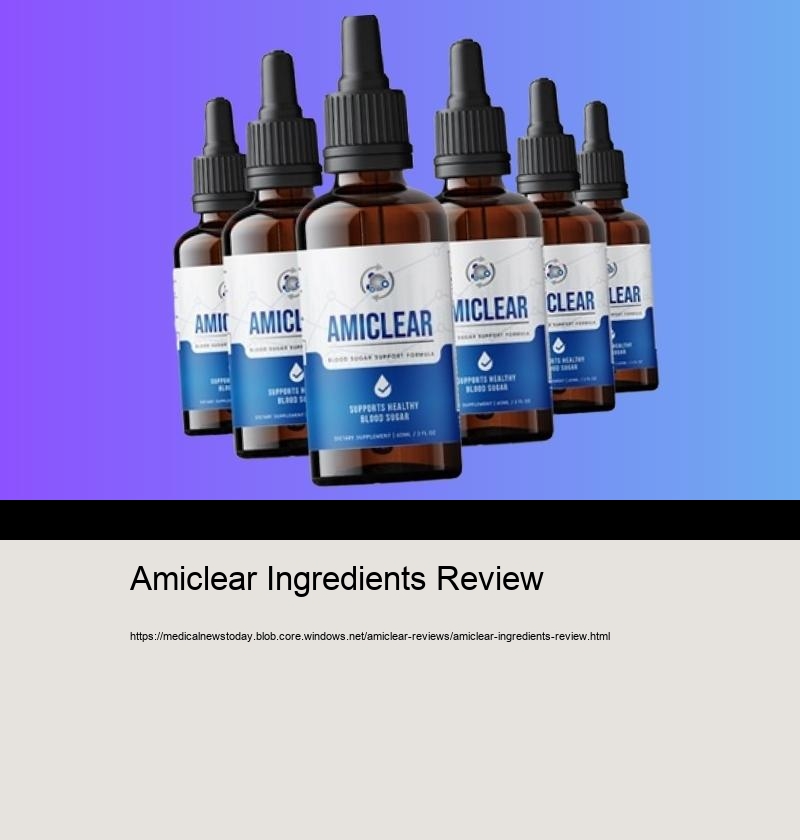 Amiclear Ingredients